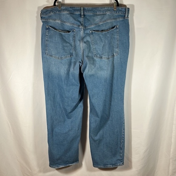 Old Navy High-Rise OG Loose Blue Jeans - Picture 9 of 11